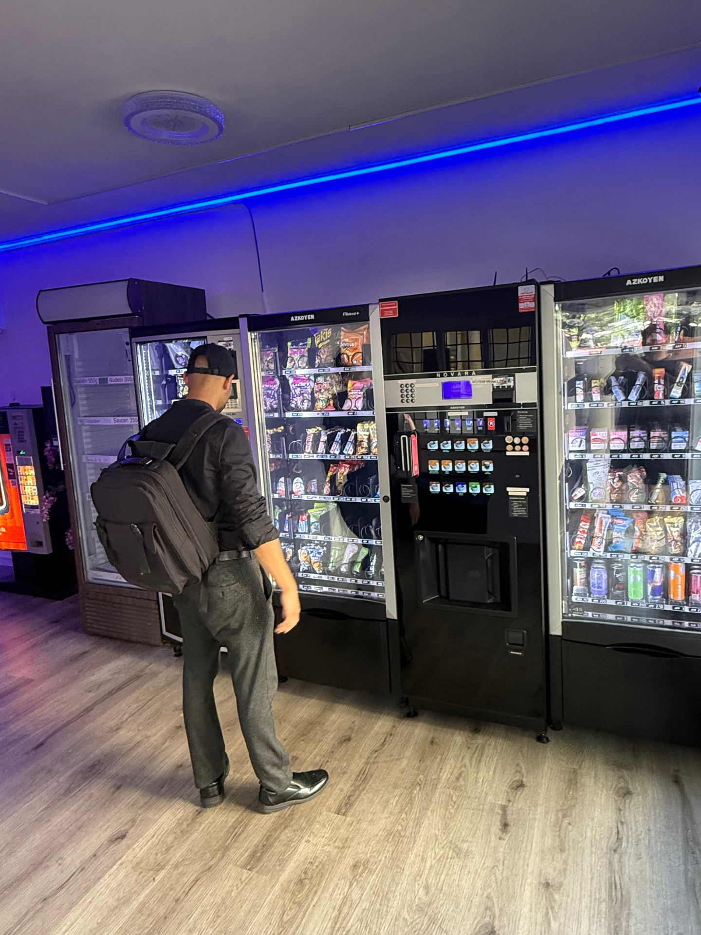 Automaten vor Ort